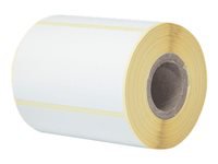 Bundle BROTHER Direct thermal label roll 76X44mm 400 labels/roll 8 rolls/carton