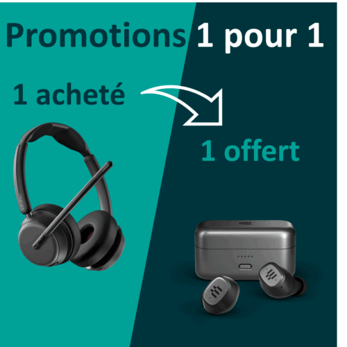 Bundle EPOS IMPACT 860T ANC + Earbuds