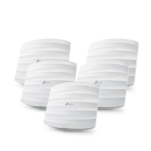 Bundle TP-LINK x5 AC1750 Wireless Dual Band Gigabit Ceiling Mount Access Point Qualcomm