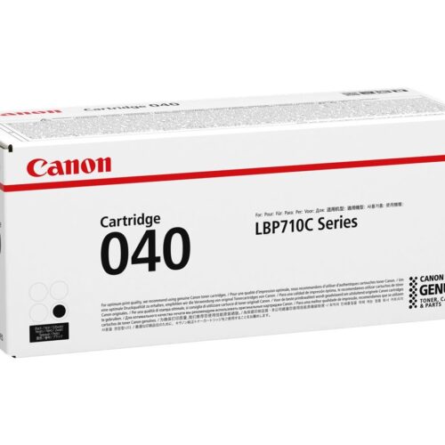 CANON 040BK toner black standard capacity yield 6.300