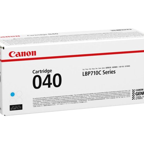 CANON 040C toner cyan standard capacity yield 5.400