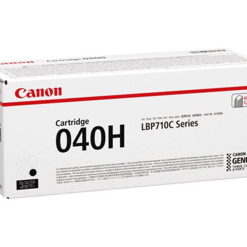 CANON 040HBK toner black high capacity yield 12.500