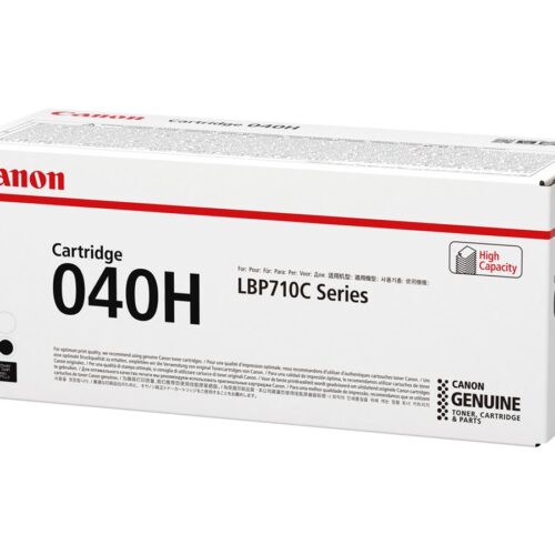 CANON 040HBK toner black high capacity yield 12.500