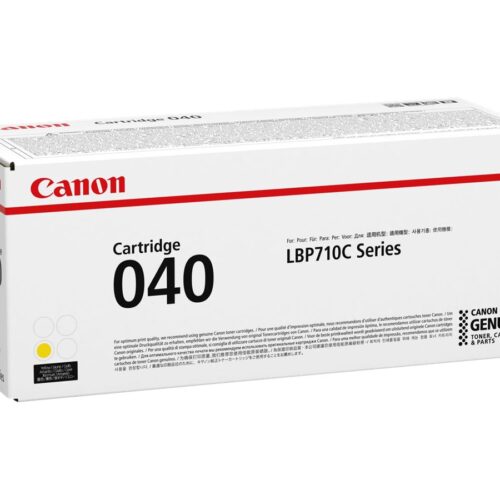 CANON 040Y toner yellow standard capacity yield 5.400