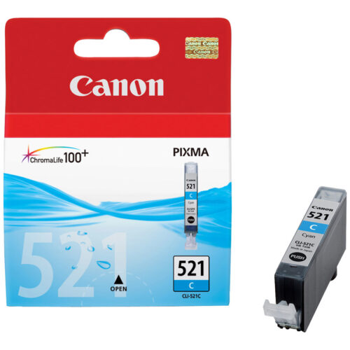 CANON 1LB CLI-521C ink cartridge cyan standard capacity 9ml 505 pages 1-pack