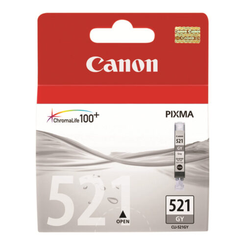 CANON 1LB CLI-521G ink cartridge grey standard capacity 9ml 1.370 pages 1-pack