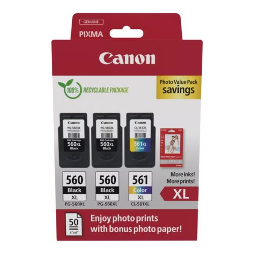 CANON 1LB PG-560XLx2/CL-561XL Ink Cartridge PVP