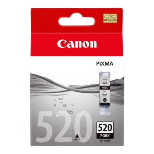 CANON 1LB PGI-520BK ink cartridge black standard capacity 19ml 334 pages 1-pack