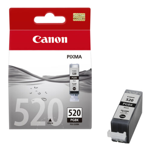 CANON 1LB PGI-520BK ink cartridge black standard capacity 19ml 334 pages 1-pack