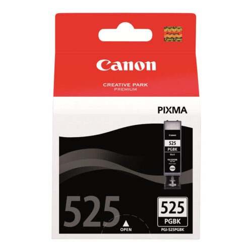 CANON 1LB PGI-525PGBK ink cartridge black standard capacity 19ml 339 pages 1-pack