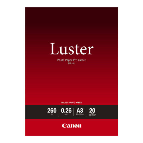 CANON 260G/M2 A3 20 feuilles pack de 1 luster paper