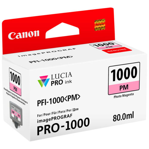 CANON 2LB PFI-1000pm Ink Photo magenta standard capacity 80ml 1-pack iPF1000
