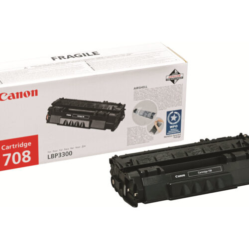 CANON 708 cartouche de toner noir faible capacité 2.500 pages pack de 1