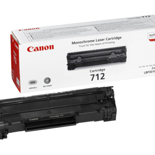 CANON 712 cartouche de toner noir capacité standard 1.500 pages pack de 1