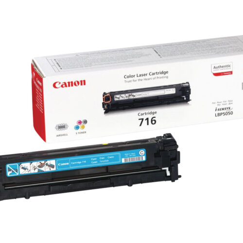 CANON 716 cartouche de toner cyan capacite standard 1.500 pages pack de 1