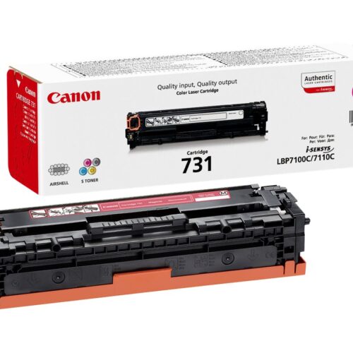 CANON 731-M cartouche de toner magenta capacité standard 1.500 pages pack de 1