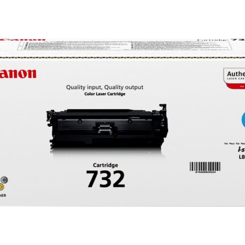 CANON 732-C cartouche de toner cyan capacité standard 6.400 pages pack de 1