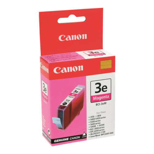 CANON BCI-3EM cartouche d encre magenta capacité standard 13ml 300 pages pack de 1