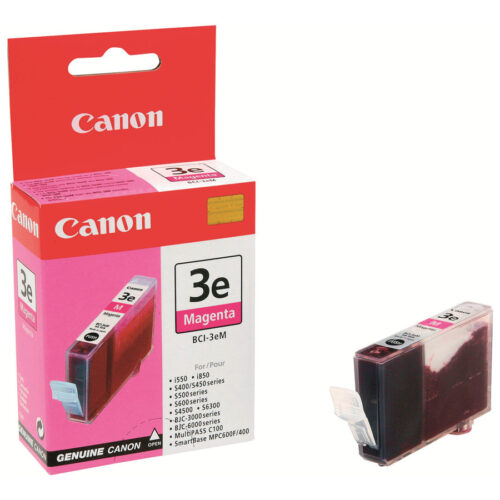 CANON BCI-3EM cartouche d encre magenta capacité standard 13ml 300 pages pack de 1