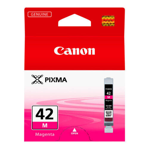 CANON CLI-42M cartouche d encre magenta capacité standard 416 photos pack de 1