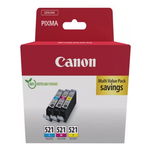 CANON CLI-521 Ink Cartridge Multipack cmy BLISTER