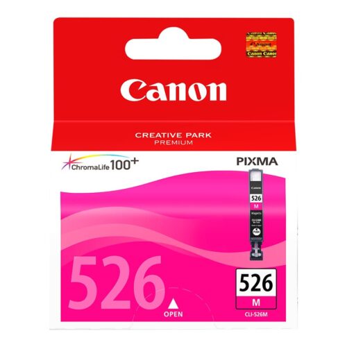 CANON CLI-526M cartouche dencre magenta capacite standard 9ml 486 pages pack de 1