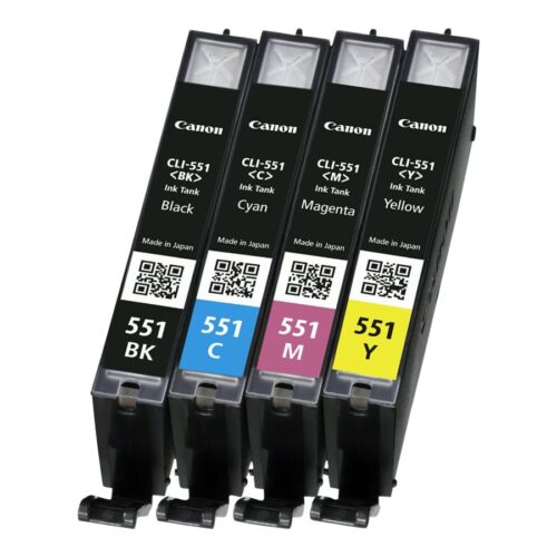 CANON CLI-551 Ink Cartridge C/M/Y/BK MultiPack blister