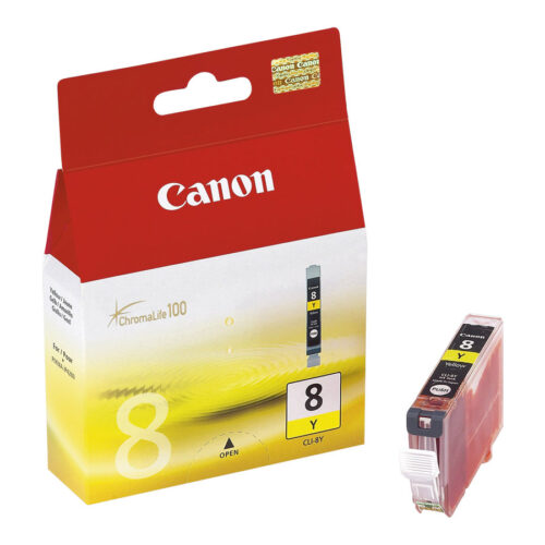 CANON CLI-8Y cartouche dencre jaune capacite standard 13ml pack de 1