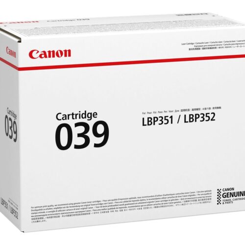 CANON CRG 039 toner standard capacity yield 11.000
