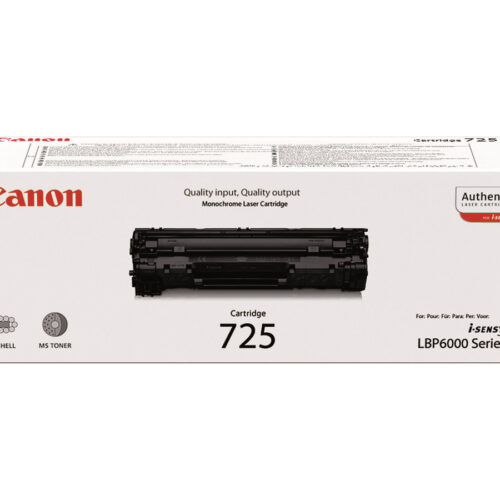 CANON CRG-725 cartouche de toner noir capacite standard 1.600 pages pack de 1