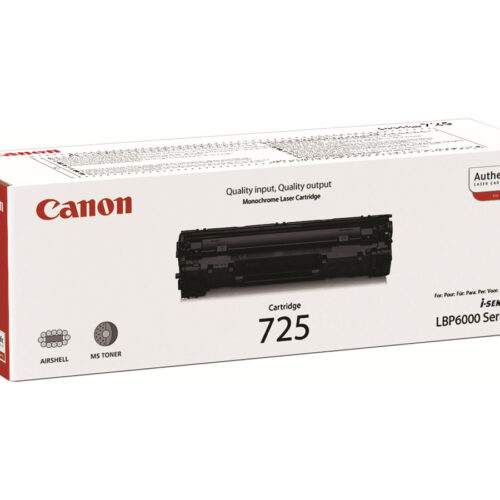 CANON CRG-725 cartouche de toner noir capacite standard 1.600 pages pack de 1