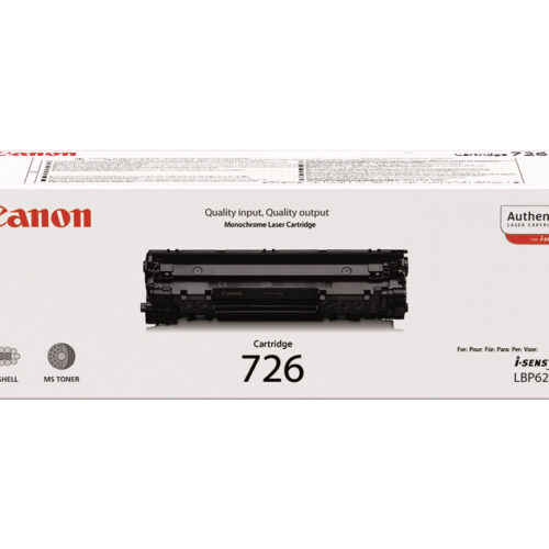 CANON CRG-726 cartouche de toner noir capacite standard 2.100 pages pack de 1
