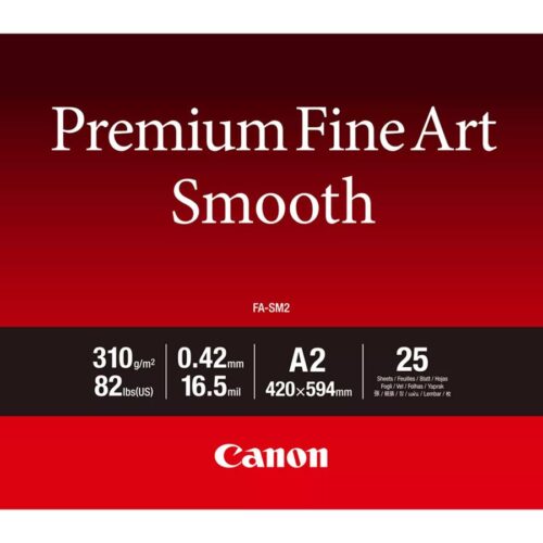 CANON FA-SM2 A2 25Sheets Premium Fine Art Smooth Paper