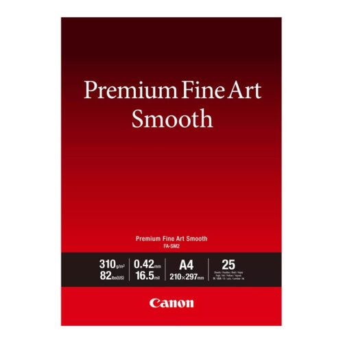 CANON FA-SM2 A4 25Sheets Premium Fine Art Smooth Paper