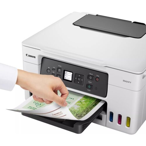 CANON MAXIFY GX3050 MFP colour ink-jet refillable A4 18 ipm print 350 sheets USB 2.0 Wi-Fi