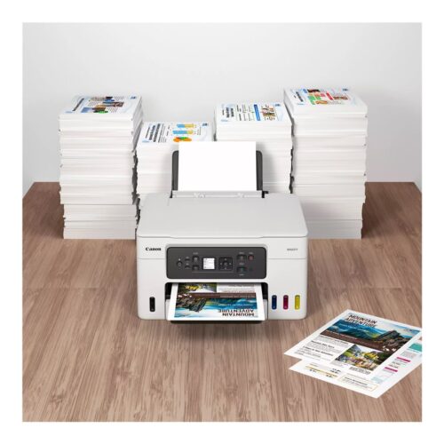 CANON MAXIFY GX3050 MFP colour ink-jet refillable A4 18 ipm print 350 sheets USB 2.0 Wi-Fi