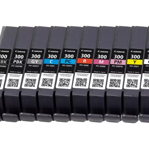 CANON PFI-300 MBK/PBK/C/M/Y/PC/PM/R/GY/CO Multi Pack