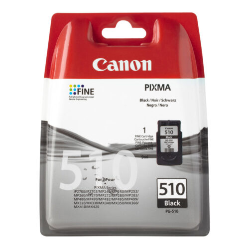CANON PG-510 cartouche dencre noir capacite standard 9ml 220 pages pack de 1