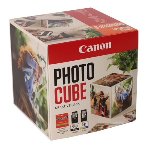CANON PG-540/CL-541 Ink Cartridge Photo Cube Creative Pack White Orange