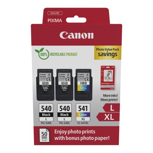 CANON PG-540Lx2/CL-541XL Ink Cartridge PVP