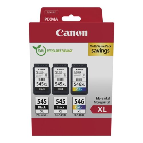 CANON PG-545XLx2/CL-546XL Ink Cartridge MULTI