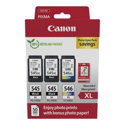 CANON PG-545XLx2/CL-546XL Ink Cartridge PVP