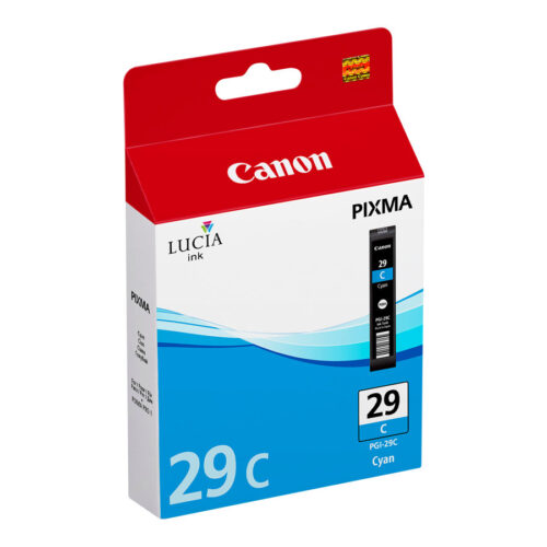 CANON PGI-29 C cartouche d encre cyan capacité standard 1.940 pictures pack de 1