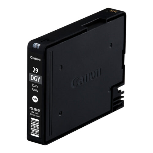 CANON PGI-29 DGY cartouche d encre gris foncè capacité standard 710 pictures pack de 1
