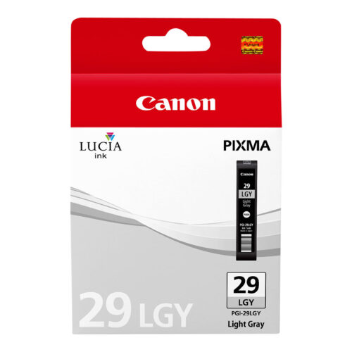 CANON PGI-29 LGY cartouche d encre gris clair capacité standard 1.320 pages pack de 1