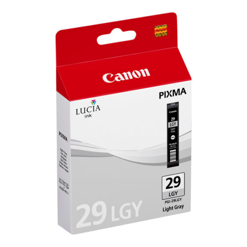 CANON PGI-29 LGY cartouche d encre gris clair capacité standard 1.320 pages pack de 1