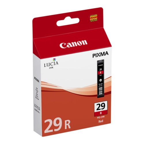 CANON PGI-29 R cartouche d encre rouge capacité standard 2.370 pictures pack de 1