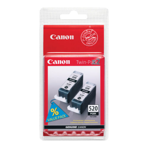 CANON PGI-520BK Ink Cartridge TwinPack black BLISTER