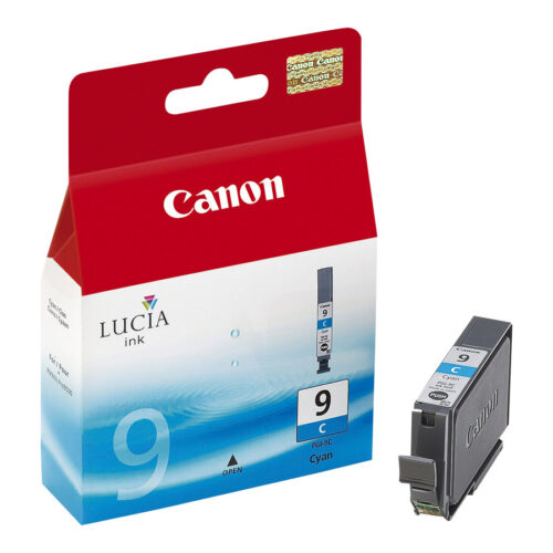 CANON PGI-9C cartouche d encre cyan capacité standard 14ml 1.295 pages pack de 1
