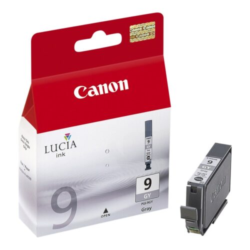 CANON PGI-9G cartouche d encre gris capacité standard 14ml 1.735 pages pack de 1